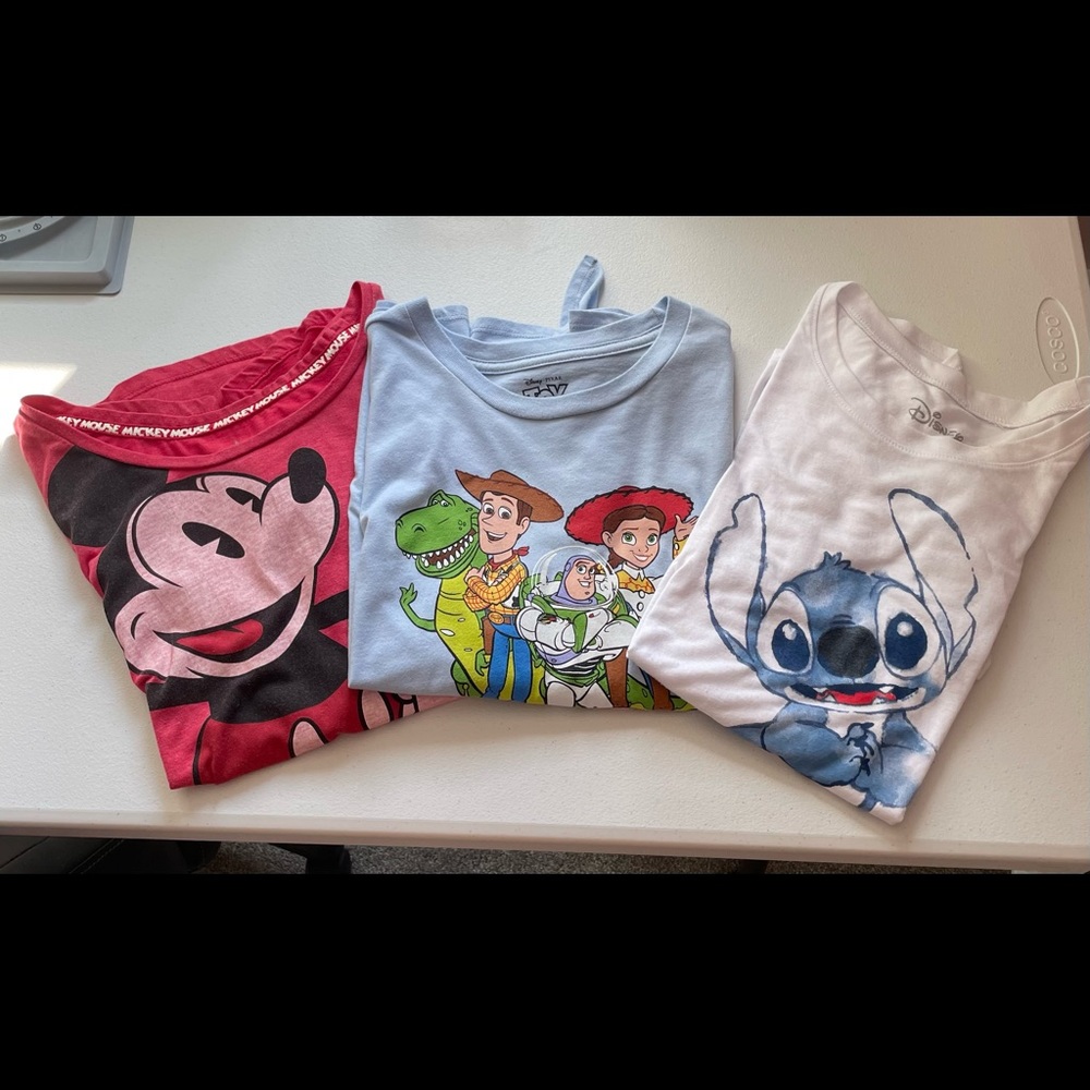 Womens Disney tees